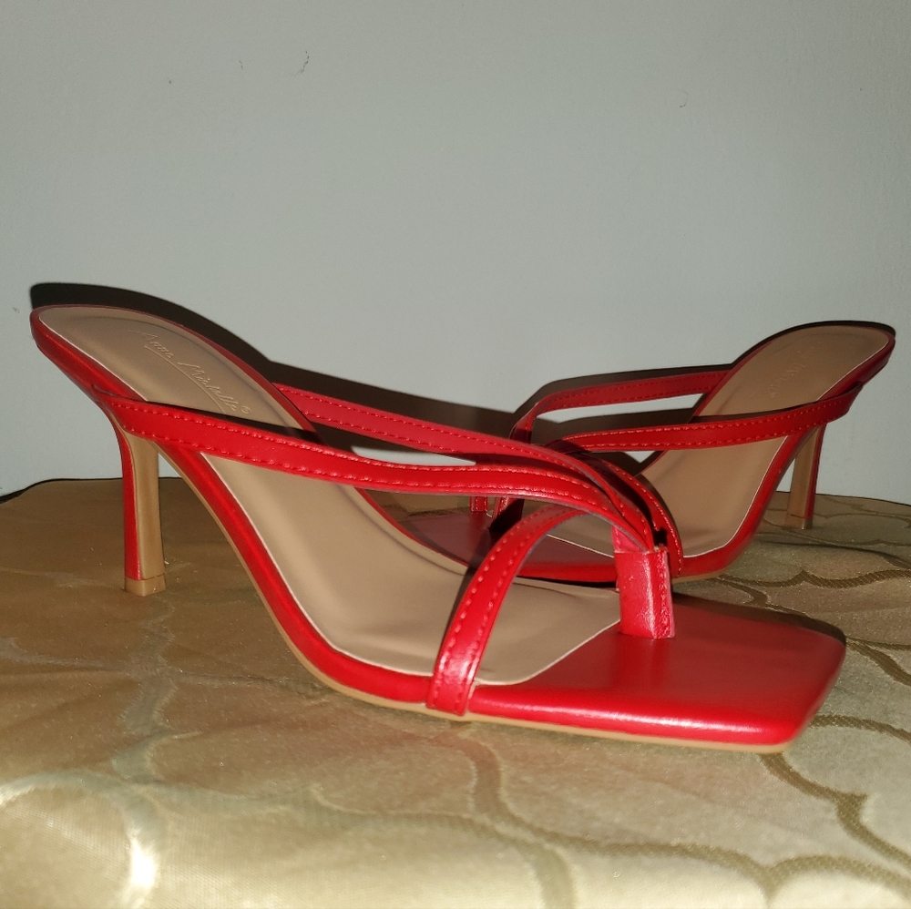 Red Mini Heels